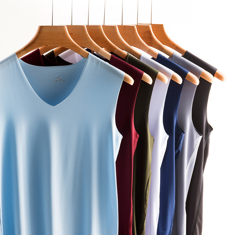 2019新款牛奶丝无痕加厚背心秋冬加绒打底衫单件上衣厂家直销批发